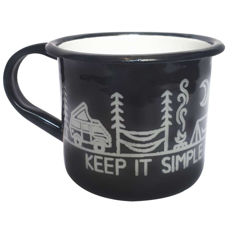 ماگ سفری کوه‌مان مدل KEEP IT SIMPLE کد 790