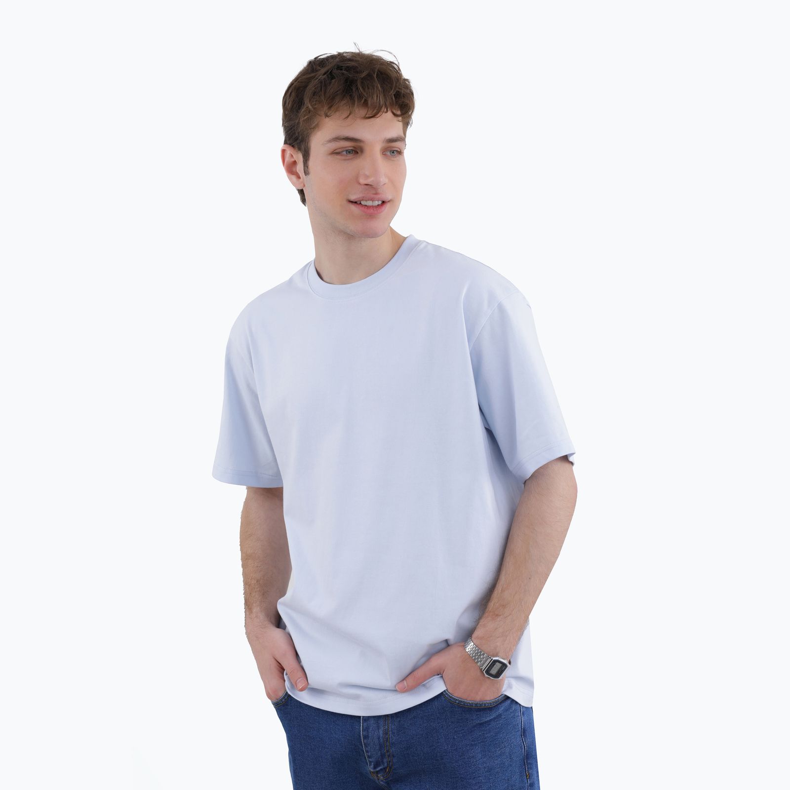 تی شرت آستین کوتاه مردانه پاتن جامه مدل نخی کد 331621030001999 -  - 4