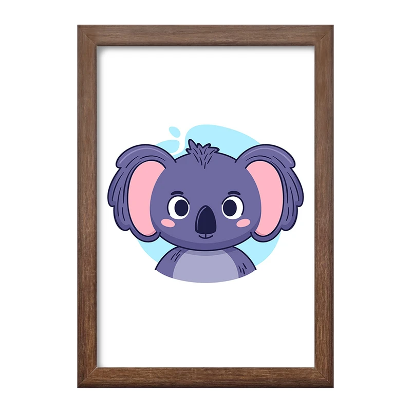 تابلو خندالو طرح فیل حیوانات بامزه کد 37160