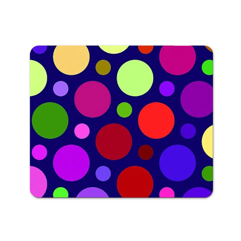 ماوس پد پاد آفرین طرح دایره های رنگی کد 936 سایز 19*24 سانتی متر