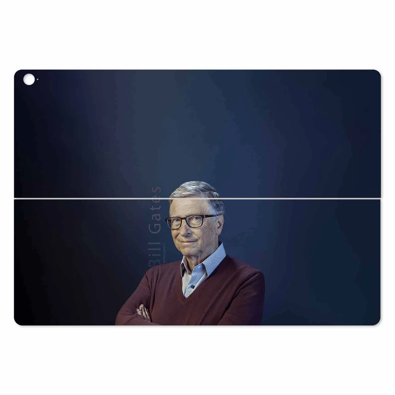برچسب پوششی ماهوت مدل Bill Gates مناسب برای تبلت ایسوس Transformer 3 Pro 2016