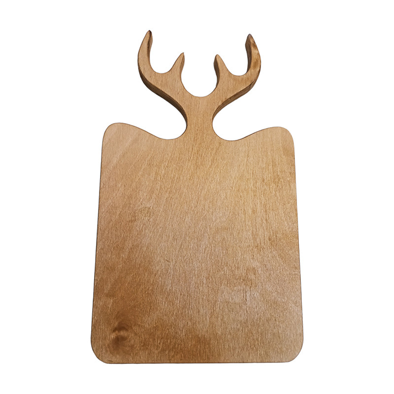 تخته سرو مدل چوبی طرح گوزن مجموعه 3 عددی