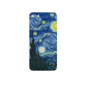MAHOOT The Starry Night of van Gogh Cover Sticker for Apple iPhone SE 2022