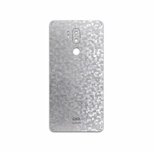 MAHOOT Silver-Silicon Cover Sticker for LG G7 PLUS THINQ