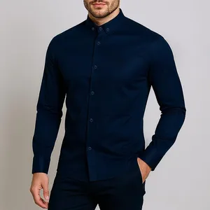 پیراهن آستین بلند مردانه مدل BMZR1106-4