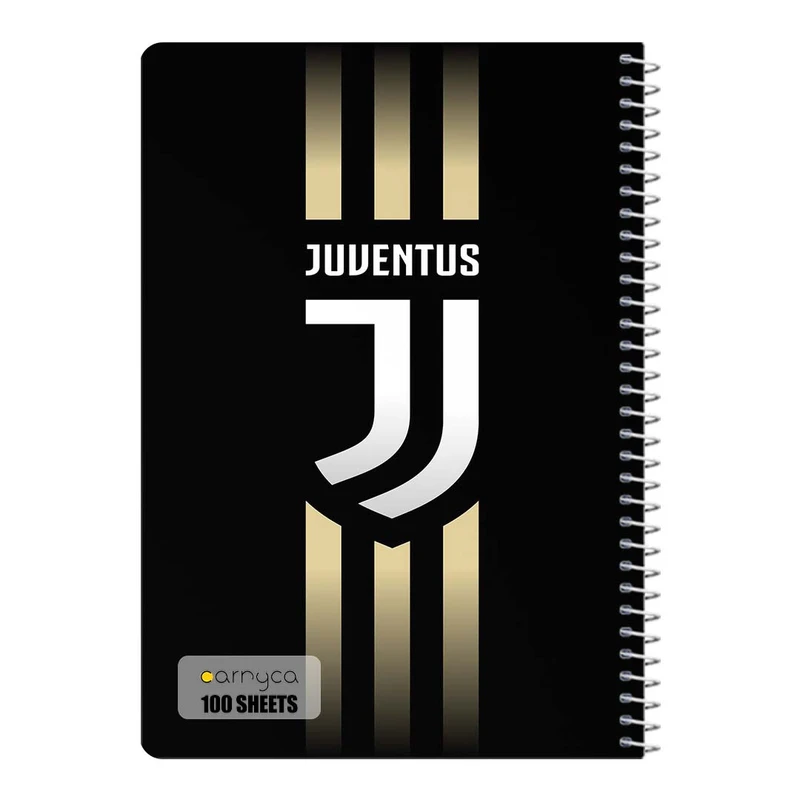 دفتر مشق 100 برگ سیمی کارنیکا طرح یوونتوس Juventus کد 20897