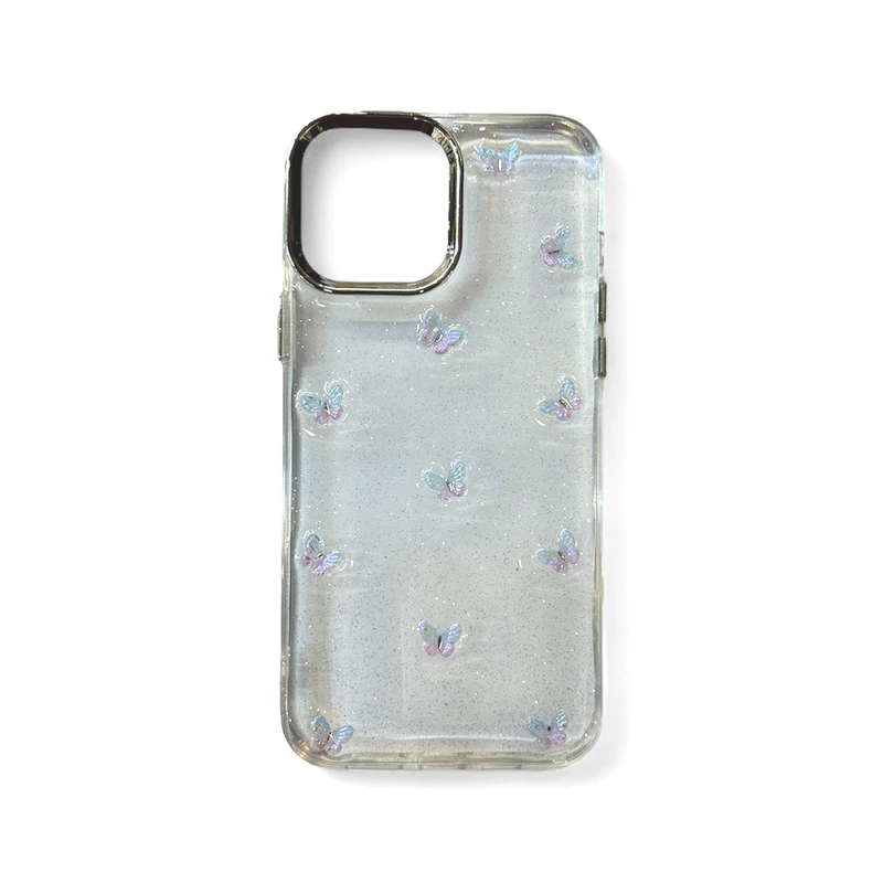  کاور هایکول مدل پروانه هولوگرامی مناسب برای گوشی موبایل اپل iPhone 14 Pro max