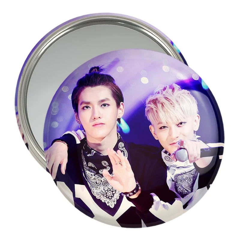 آینه جیبی خندالو مدل گروه اکسو EXO  کد 13560