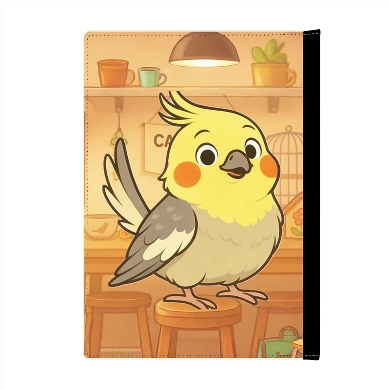 کلاسور پاد آفرین مدل فانتزی کارتونی طرح پرنده طوطی عروس هلندی کیوت ترند کد p669
