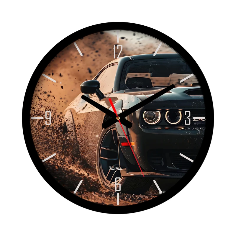 ساعت رومیزی عقربه‌ای راویتا مدل ماشین کد 3644