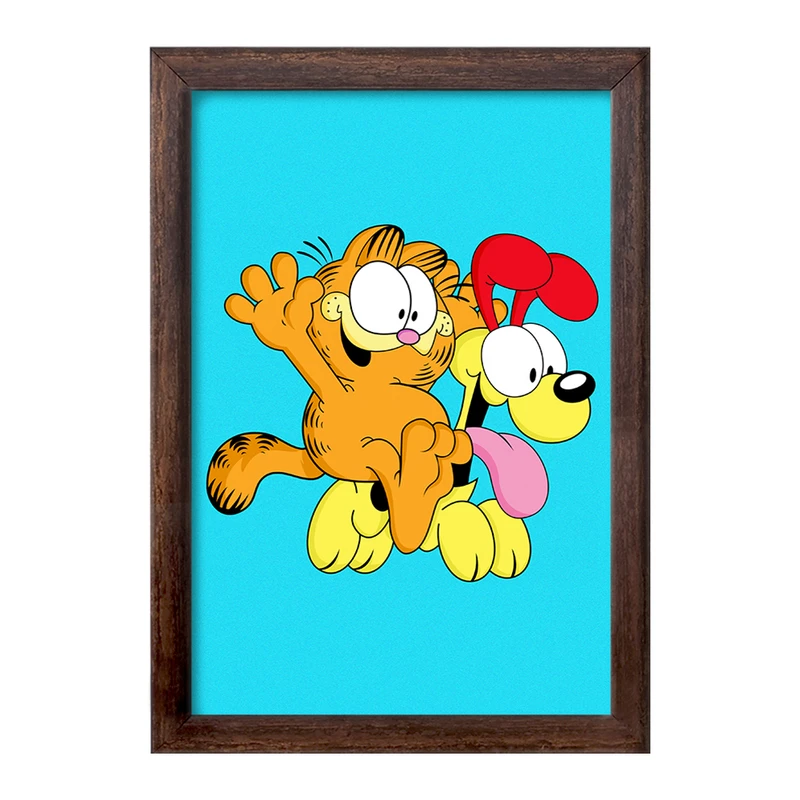 تابلو خندالو طرح گارفیلد Garfield  کد 13840