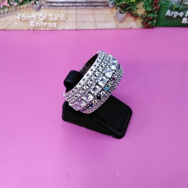 انگشتر نقره زنانه مدل glsr-15500 انگشتر نقره زنانه مدل glsr-15500