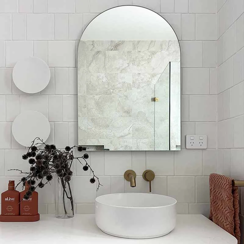 آینه سرویس بهداشتی الف طرح ماندگار کد S-50-30                                           	