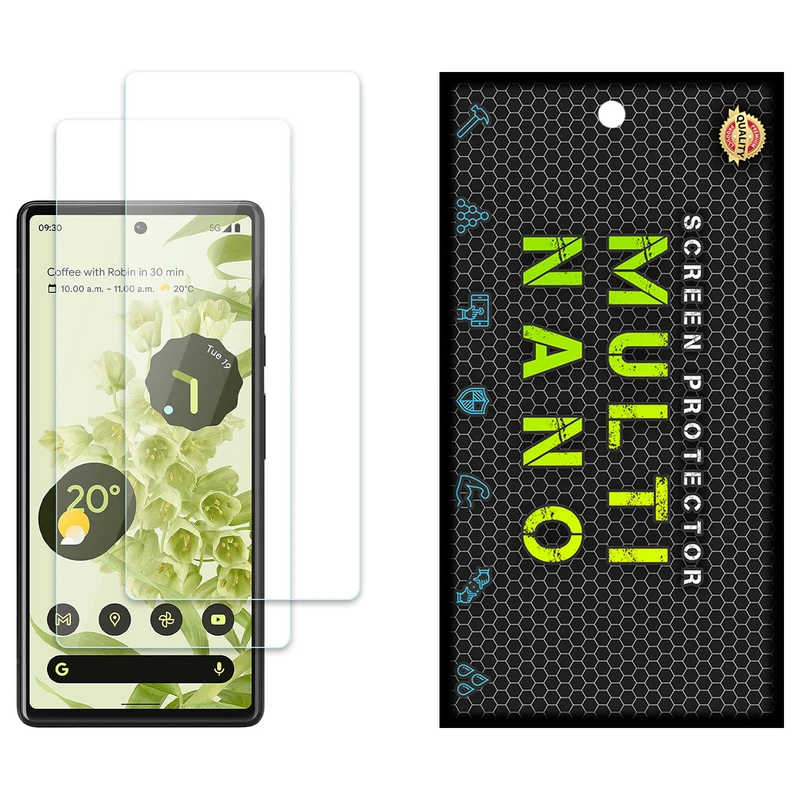 محافظ صفحه نمایش مولتی نانو مدل X-S2N مناسب برای گوشی موبایل گوگل Pixel 6 بسته دو عددی
