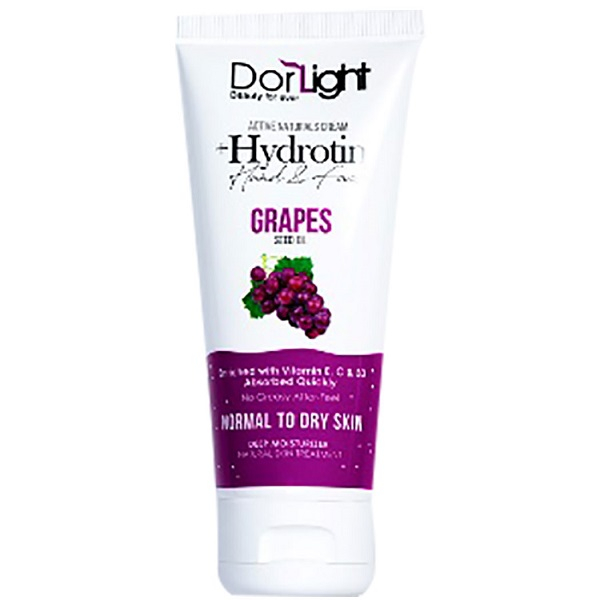 کرم مرطوب کننده دست و صورت  دور لایت مدل GRAPES حجم 60 میلی لیتر