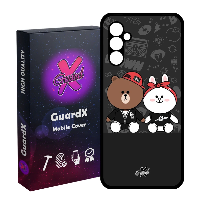 کاور گارد ایکس طرح Friends مدل Glass10127 مناسب برای گوشی موبایل سامسونگ Galaxy A24/A24 4G/M34 5G