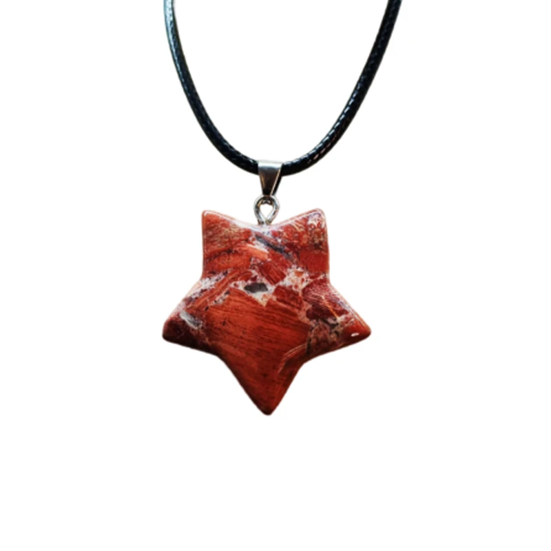 گردنبند مدل جاسپر سنگی کد 8955