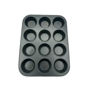 قالب کیک مدل مافین کیک یزدی 12 خانه ضخیم