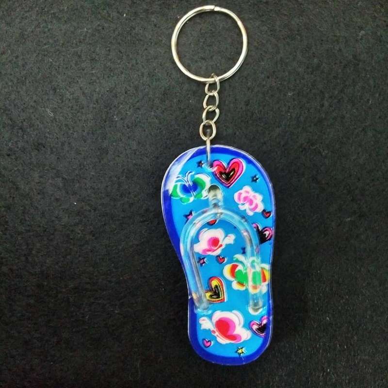 جاکلیدی دخترانه طرح دمپایی ساحلی مدل PF4