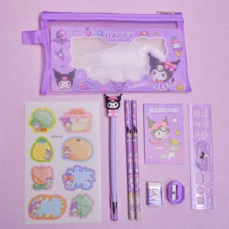 بسته لوازم تحریر مدل کرومی و گروه سانریو