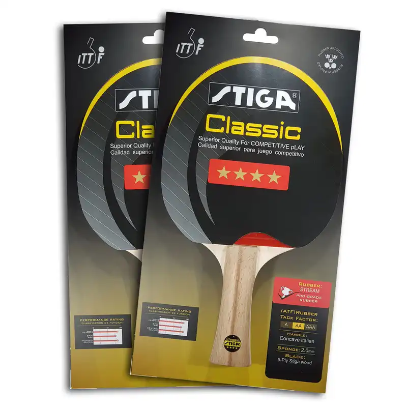 راکت پینگ پنگ استیگا مدل V.M 3 مجموعه 2 عددی