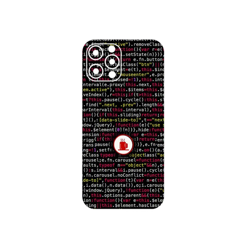 برچسب پوششی ماهوت مدل Programming 1 مناسب برای گوشی موبایل اپل iPhone 12 Pro Max