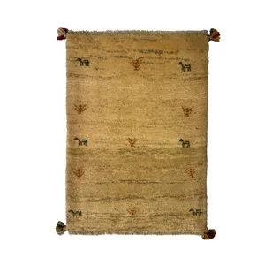 گبه فرش دستباف نیم متری مدل بافت قشقای شیراز کد NKP-sgp32