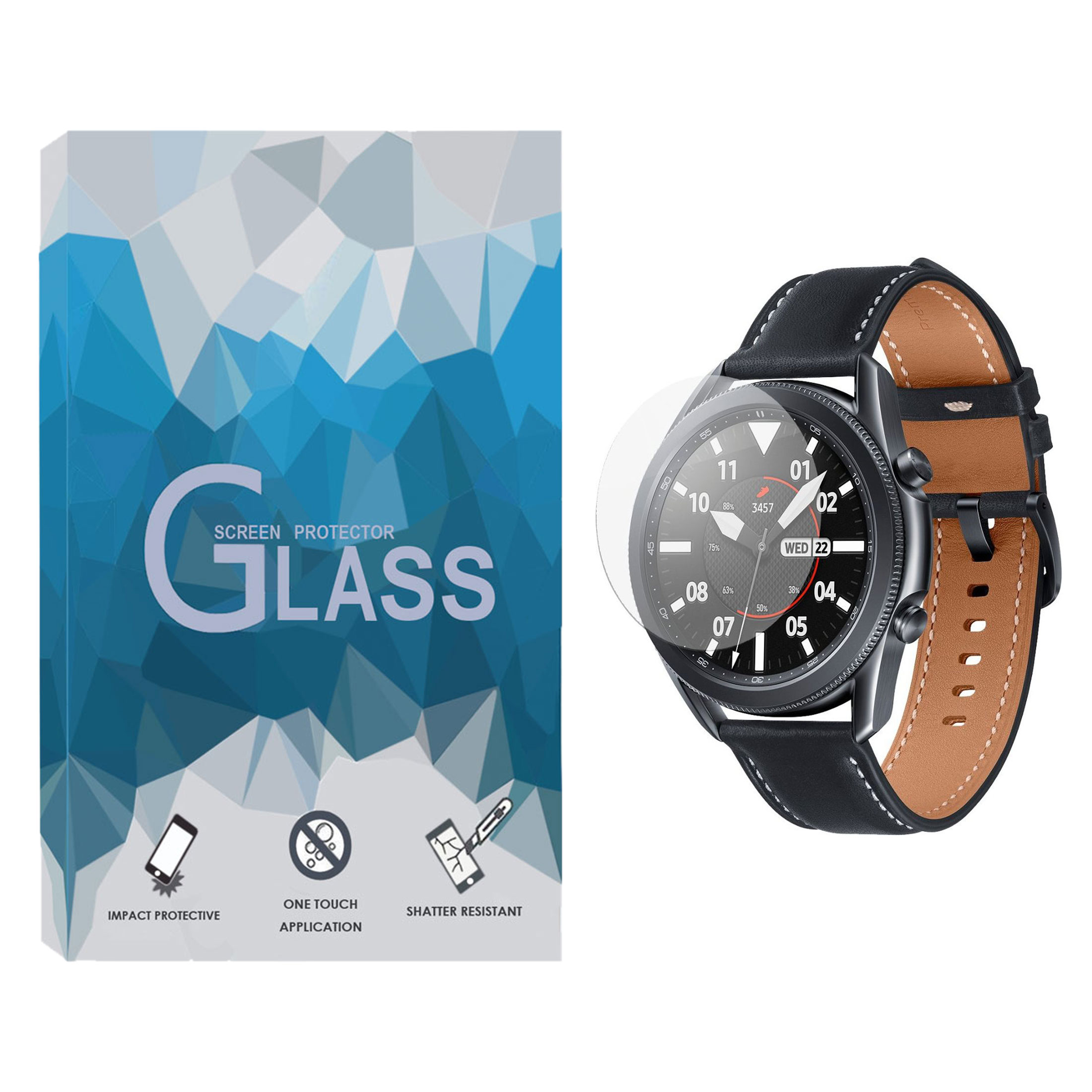 محافظ صفحه نمایش مدل TPG-01 مناسب برای ساعت هوشمند سامسونگ Galaxy Watch Active 3 45mm