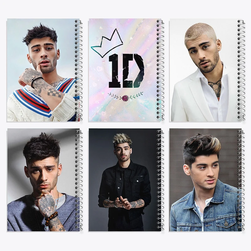 دفتر نقاشی 50 برگ خندالو طرح وان دایرکشن (One Direction) کد 524 مجموعه 6 عددی