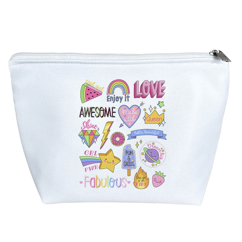 کیف لوازم آرایش دخترانه خندالو مدل انگیزشی کد H15