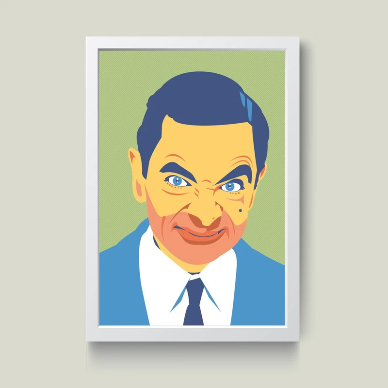 تابلو مدل دکوراتیو مستر بین mr.bean کدG7-16