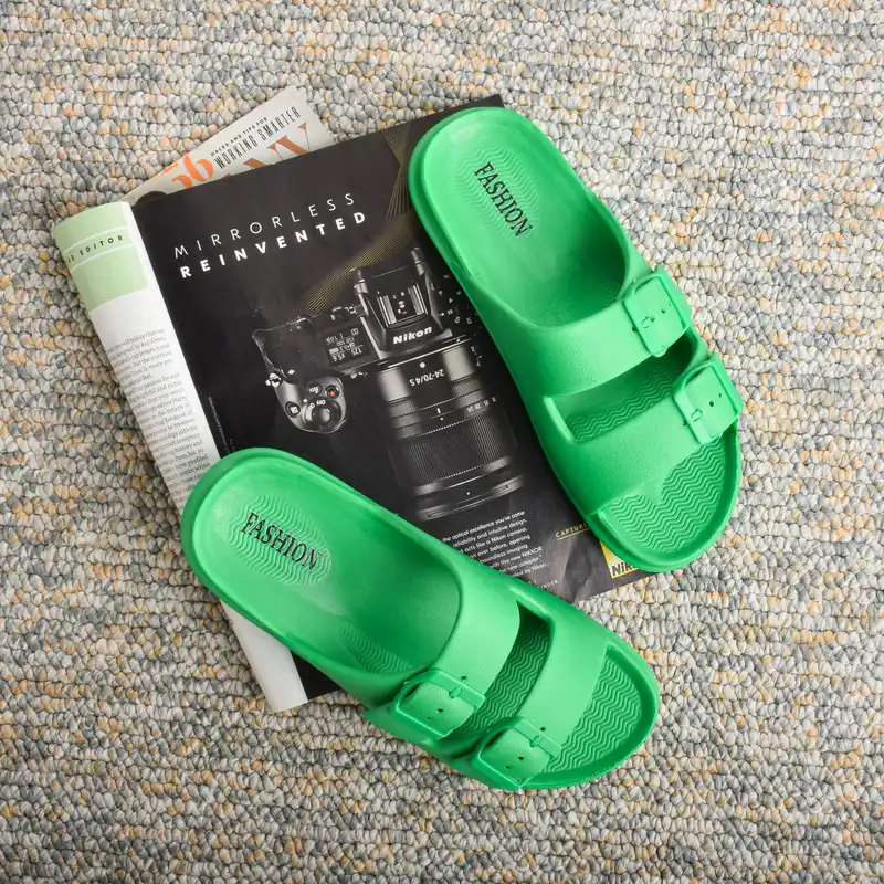 دمپایی زنانه مدل دو سگک کد 2854