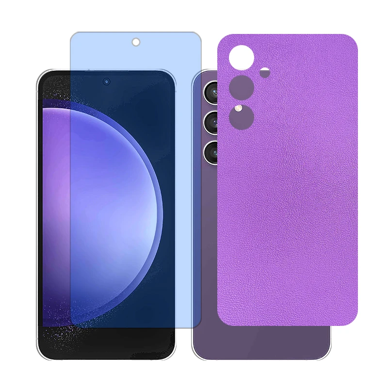 محافظ صفحه نمایش مات آنتی بلو گلس مدل Together مناسب برای گوشی موبایل سامسونگ Galaxy A55 به همراه برچسب پوششی 