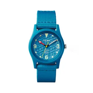 ساعت مچی عقربه ای تریوا مدل Ocean Plastic - Turquoise