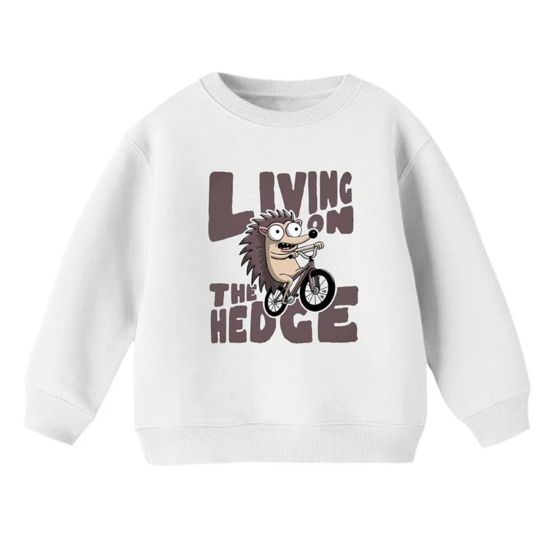 سویشرت بچگانه مدل جوجه تیغی و دوچرخه