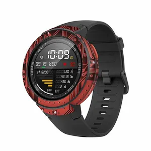 MAHOOT Red-Printed-Circuit-Board Cover Sticker for Xiaomi Amazfit Verge Smartwatch