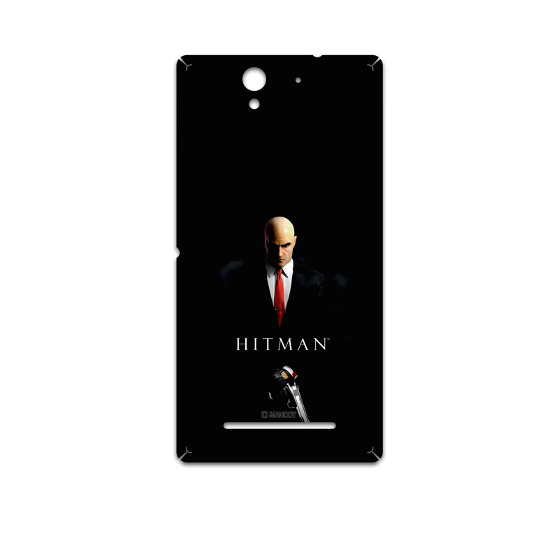 برچسب پوششی ماهوت مدل HITMAN-Game مناسب برای گوشی موبایل سونی Xperia C3 Dual