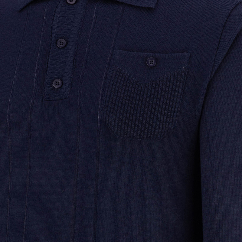 پلیور یقه برگردان مردانه رایکا مدل ND1 کد Sr1