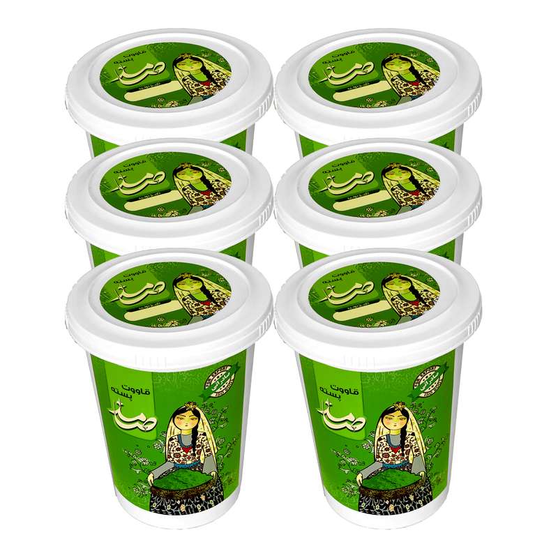 قاووت پسته صامد - 1500 گرم بسته 6 عددی