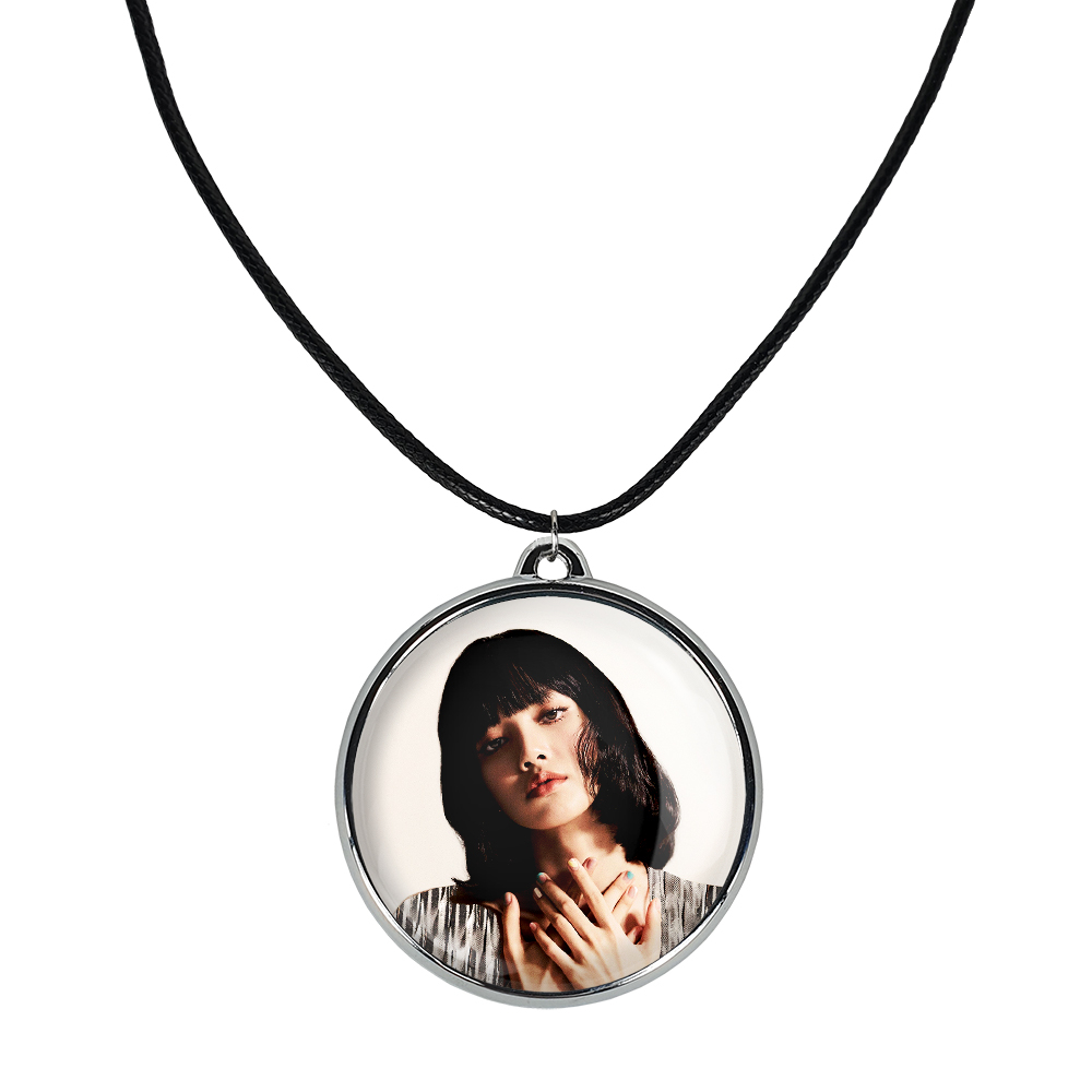 گردنبند خندالو مدل لیسا بلک پینک کد 1424014245