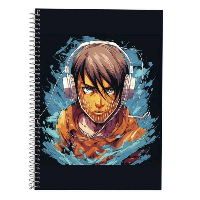 دفتر لغت 50 برگ مدوپد طرح Attack on Titan کد DF10370