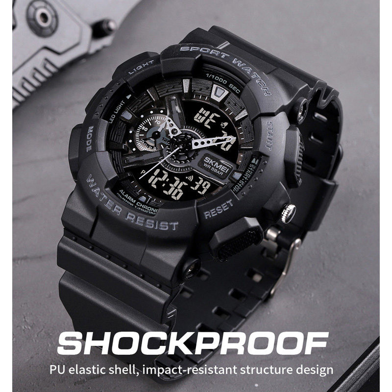 ساعت مچی عقربهای مردانه اسکمی مدل 1688BLC ساعت مچی عقربهای مردانه اسکمی مدل 1688BLC