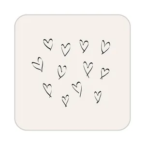 زیر لیوانی کاکتی طرح عاشقانه مدل mp38655