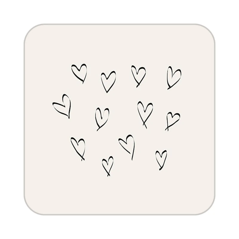 زیر لیوانی کاکتی طرح عاشقانه مدل mp38655