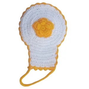 لیف حمام آویز مدل گل رز