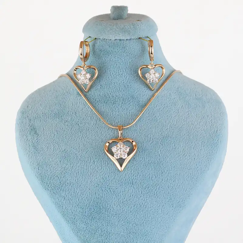 نیم ست زنانه ژوپینگ مدل قلب کد AA178