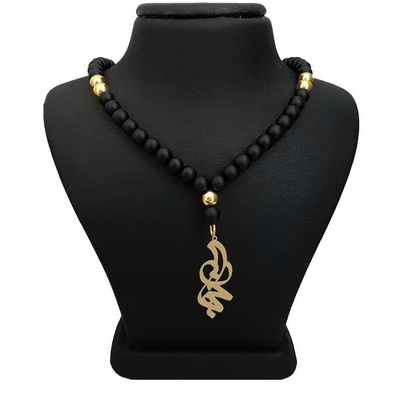 گردنبند نقره مردانه ترمه ۱ مدل جهان کد ma 1560