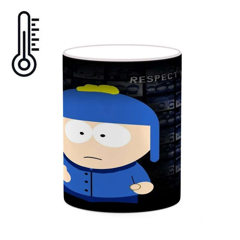 ماگ حرارتی کاکتی مدل کارتون South Park کد mgh23139