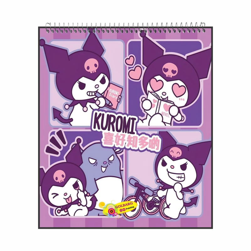 دفتر نقاشی 60 برگ گلبرگ مدل کرومی کد 1470