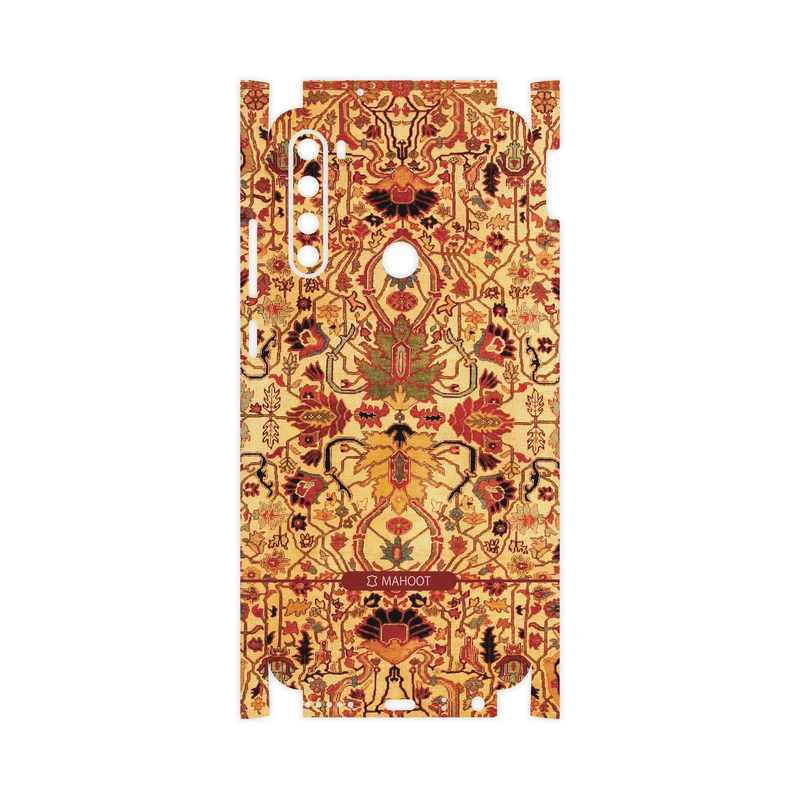 برچسب پوششی ماهوت مدل Persian-Carpet-Yellow-FullSkin مناسب برای گوشی موبایل شیائومی Redmi Note 8T
